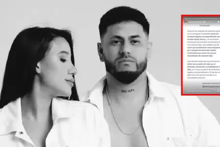 Samahara Lobat�n anuncia que iniciar� acciones legales contra Bryan Torres