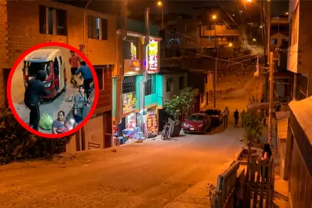 C�maras y testigos registraron el momento en que los delincuentes asaltan a clie