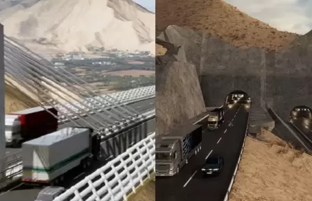 Gobierno garantiza S/600 millones para obras de la Nueva Carretera Central.