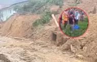 Piura: Hallan cuerpo de adulto mayor que fue sepultado en combi tras deslizamiento de tierra