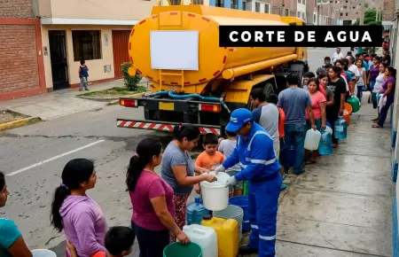 Corte de agua en Lima el 15 de marzo.