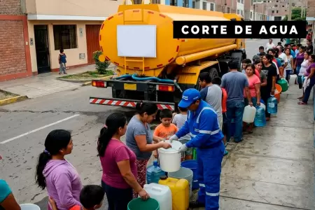 Corte de agua en Lima el 15 de marzo.