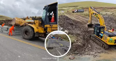 Inician instalaci�n de puente Bailey tras colapso en �ncash
