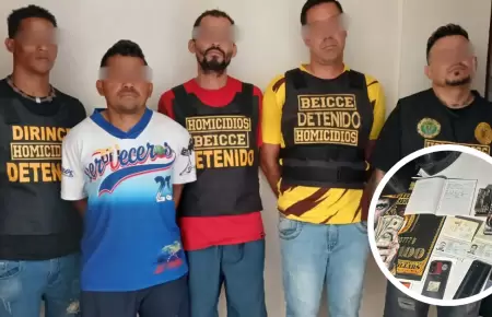 PNP captura integrantes de banda vinculada a 'Los DESA' en SMP