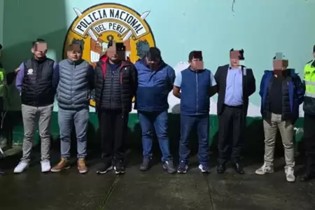 Siete funcionarios fueron capturados por beber licor en la Municipalidad.