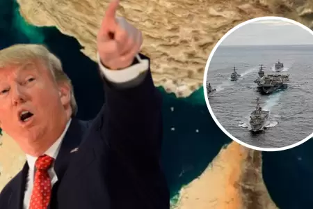 Trump pide enviar fuerzas navales al estrecho de Ormuz
