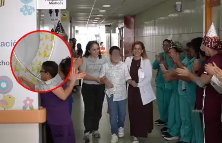 Ni�o vence el c�ncer tras siete a�os de ardua lucha en el d�a de su cumplea�os