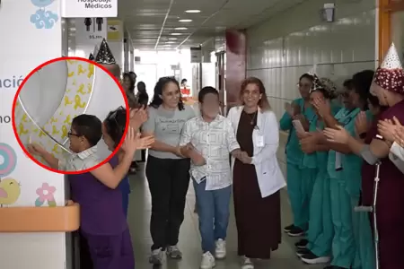 Ni�o vence el c�ncer tras siete a�os de ardua lucha en el d�a de su cumplea�os