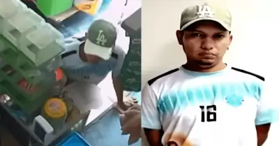 Delincuente da mensaje ins�lito ante s�plicas de v�ctima en pleno asalto en Manc