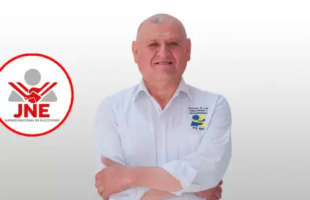 Comunicado del JNE lamenta la muerte del candidato presidencial Napole�n Becerra