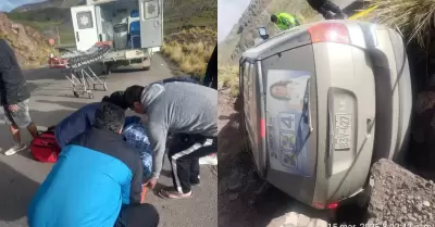 Minsa eval�a traslado de heridos en accidente que provoc� fallecimiento de Napol