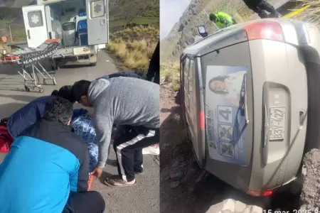 Minsa trasladar� a Lima a heridos en accidente en el que falleci� Napole�n Becer