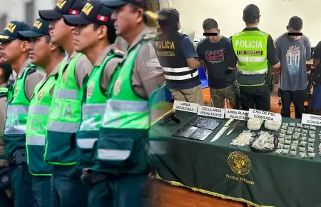 PNP captura 19 bandas criminales y detiene 160 personas durante operativos en Li
