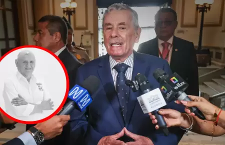 Presidente del Congreso lamenta fallecimiento de Napole�n Becerra