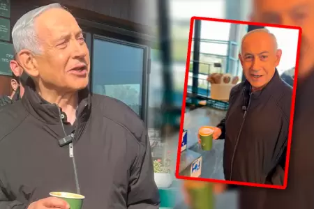 El primer ministro israel� reapareci� para descartar rumores sobre su muerte.