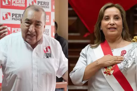 Mario Vizcarra arremeti� contra Dina Boluarte y su gobierno.