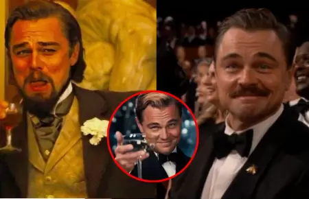 Leonardo DiCaprio cre� un meme suyo durante la gala de los Oscars 2026.