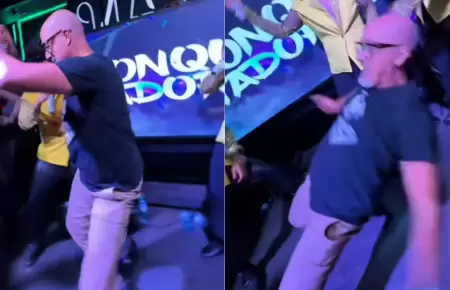 Carlos Alc�ntara saca los pasos prohibidos en discoteca