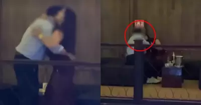 Conductor de televisi�n captado con misteriosa mujer