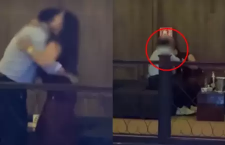 Conductor de televisi�n captado con misteriosa mujer