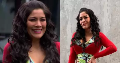 Kukuli Morante emocionada por 'La Gladys'