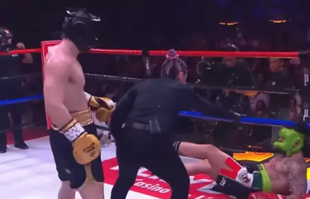 Nicola Porcella termin� 'NOQUEADO' durante evento de boxeo Ring Royale