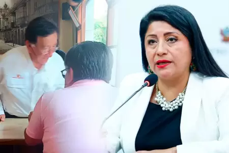 Premier Miralles sobre reuni�n de presidente Balc�zar en cafeter�a.