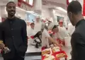 Michael B. Jordan celebr� su primer Oscar a mejor actor comiendo hamburguesas