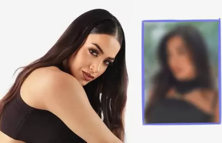 Onelia Molina se muestra al natural