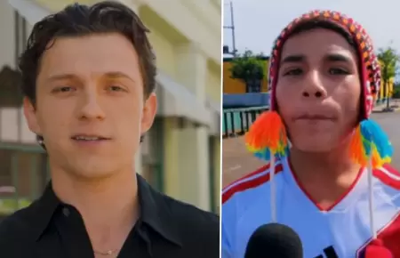 Tom Holland elige a Pol Deportes para revelar nuevo tr�iler de Spider-Man