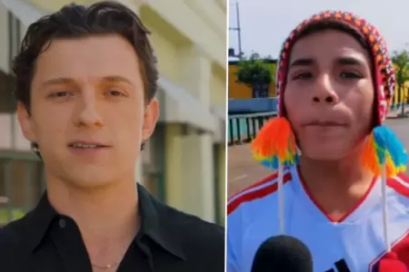 Tom Holland elige a Pol Deportes para revelar nuevo tr�iler de Spider-Man