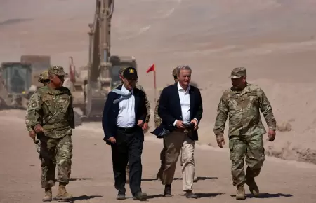 Chile refuerza control migratorio en sus fronteras.