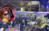 Cantante folkl�rica es extorsionada en pleno velorio de Jhon Leyva: Sujetos le exigen 10 mil soles
