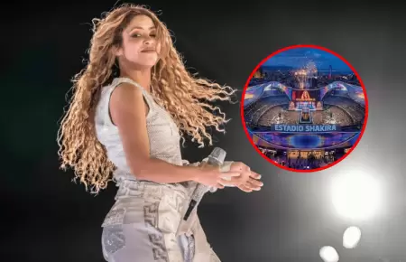 Shakira anunci� la creaci�n de su propio estadio para el cierre de su gira