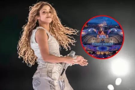 Shakira anunci� la creaci�n de su propio estadio para el cierre de su gira