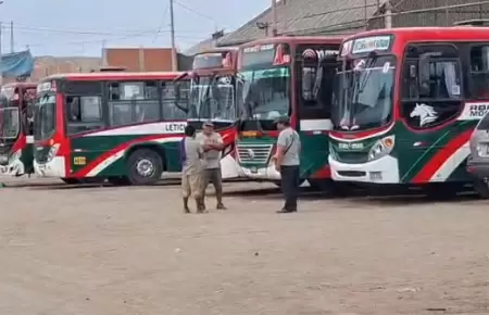 Buses de la E.T Santa Catalina siguen sin trabajar desde hace 5 d�as.