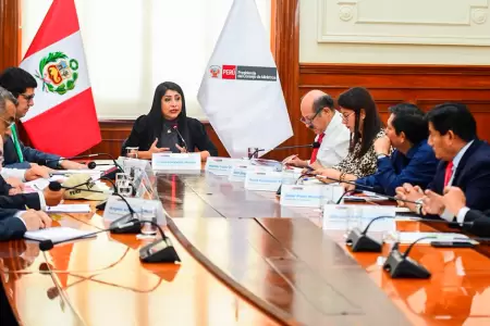 Somos Per� se reuni� con la primera ministra Denisse Miralles.