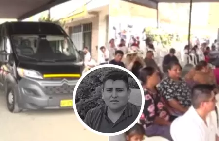 Familia y amigos dan el �ltimo adi�s a promotor Jhon Leyva