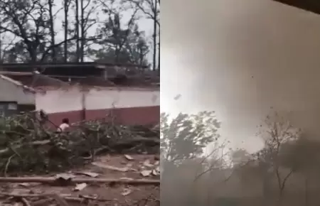Tornado en la India deja dos muertos