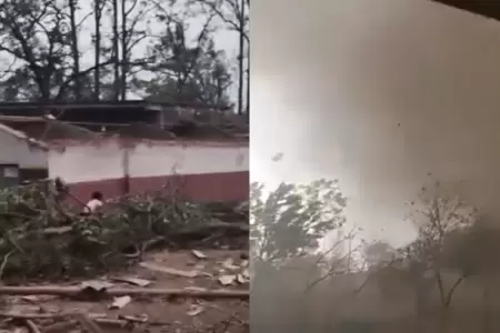 Tornado en la India deja dos muertos