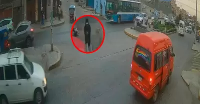 El atentado se dio esta tarde en San Juan de Miraflores.