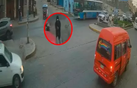 El atentado se dio esta tarde en San Juan de Miraflores.