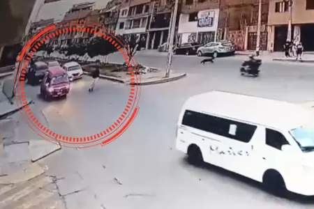 C�mara de seguridad muestra ataque contra combi 'Los Rojitos'