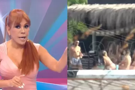 Magaly advierte sobre nuevas im�genes de Said y Mario