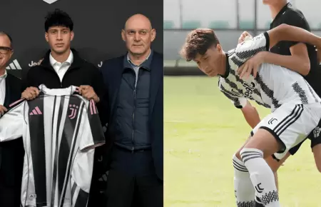 Franco Giambavicchio firm� su primer contrato profesional con Juventus