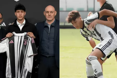 Franco Giambavicchio firm� su primer contrato profesional con Juventus