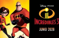 �"Los Incre�bles" estar�n de regreso en 2028! Disney anuncia estreno de su tercera entrega