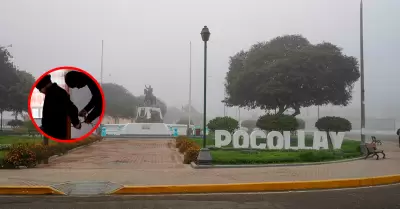 El rapto se dio en el ovalo de Pocollay a plena luz del d�a.