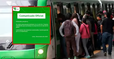 Pasajeros reportaron esperas de hasta una hora en estaciones del sistema.
