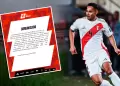 Renzo Garc�s queda desafectado de la selecci�n peruana para amistosos frente a Senegal y Honduras